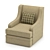 Reagan Swivel Glider - Stylish and Comfortable 3D model small image 1