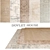 DOVLET HOUSE 5-Piece Carpets (Part 13) 3D model small image 1