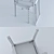 Elegant Nika Dining Chair 3D model small image 3