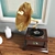 Vintage-inspired Bin Pull Console 3D model small image 2