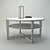 Versatile VEJMON Coffee Table with Bookshelf 3D model small image 2