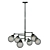 Sleek Gun Metal Floor Lamp 3D model small image 1