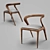 Elegant Salma Chair by Camus 3D model small image 1