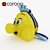 Flounder Plush Toy from "The Little Mermaid 3D model small image 1