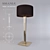 Vintage Glass Snooker Floor Lamp 3D model small image 1