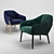 Nido Chair by Sancal: Sleek and Stylish Seating 3D model small image 1