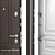 Italian Style Steel Door 3D model small image 2