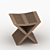 ErgoSeat: Adjustable Stool Chair 3D model small image 2