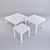 Smania Aston Tables 100/70/50 3D model small image 2