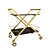 Foldable Serving Table on Wheels Vanshen 3D model small image 1