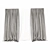 Elegant Window Drapes 3D model small image 1