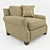 Adele Comfy Lounge Chair 3D model small image 1