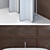 Controstampo Washbasin & Bathtub 3D model small image 3