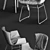 Luxurious DRAENERT DEXTER Armchair 3D model small image 3