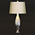 Silver-Champagne Leaf Palouse Lamp 3D model small image 1