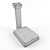 CAS DL Floor Scales - Accurate and Reliable 3D model small image 2