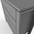 Bergen B-5 Chest: Simple Design, Ample Storage 3D model small image 3