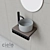 Cielo Shui Comfort: Smooth Round Washbasin 3D model small image 2