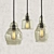 Paxton Glass Pendant: Stylish Illumination 3D model small image 1