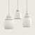 Paxton Glass Pendant: Stylish Illumination 3D model small image 2