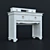 Amelie Vanity Table - Hoff Store 3D model small image 1