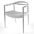 Sleek and Stylish Sola Armchair 3D model small image 3