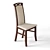 Classic Oak Chair 8: Timeless Elegance 3D model small image 3