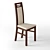 Classic Oak Chair: Elegant and Timeless 3D model small image 1