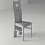 Oak Classic Chair - Elegant and Timeless Design 3D model small image 2