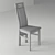 Classic Oak Chair 2011 3D model small image 2