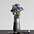 Elegant Lisianthus Bouquet 3D model small image 1
