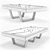 Sleek Aero Billiard Table 3D model small image 3