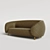 Elegant Lucien Sofa - Ultimate Comfort & Style 3D model small image 2