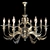 Elegant Maytoni Coperto Chandelier 3D model small image 1