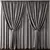 Elegant Curtain Model 3D model small image 2