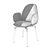 Cozy Comfort Chair 3D model small image 3