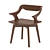 Stellar Works Legacy Vito Chair 3D model small image 1