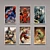 Dynamic Superheroes Wall Art - Marvel & DC Comics | 25 Pieces 3D model small image 1