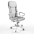 Ergonomic Zenith Office Chair 3D model small image 3