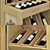 Country Showcase: Versatile Wine and Juice Display 3D model small image 2