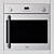 Sleek Boretti Oven BPMD60IX 3D model small image 2