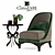 Classic Elegance: Cortezari Duke & Celine 3D model small image 1