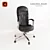 ErgoLux High Back Office Chair 3D model small image 1