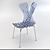 Sleek Stackable Rabbit Chair 3D model small image 2