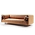 RolfBenz ALMA: Elegant Leather and Fabric Sofa 3D model small image 2