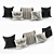 Cloud Comfort Pillow Set 3D model small image 1