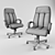 Boss D100 Executive Chair - Luxurious Comfort 3D model small image 3