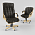 Classic Executive Chair- Bonn 3D model small image 1