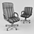 Classic Executive Chair- Bonn 3D model small image 3