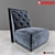 Elegant Longhi Napoleon Sofa 3D model small image 2